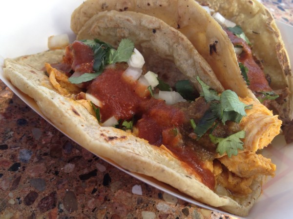 Chicken taco Crazy Coyote Tacos